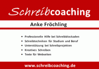 Schreibcoaching Anke Fröchling